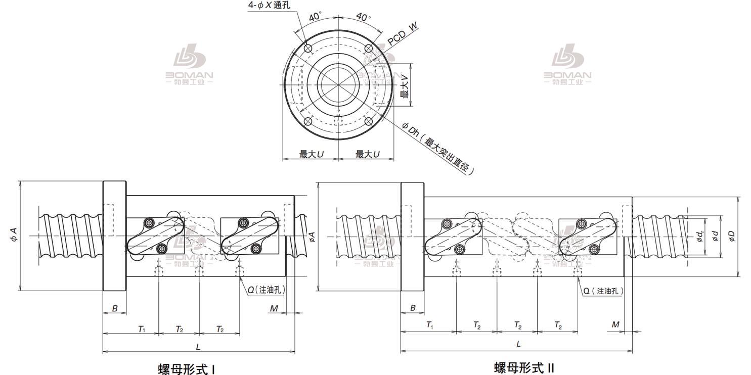 HTF-SRC5014-7.5-HTF-SRC滚珠丝杠